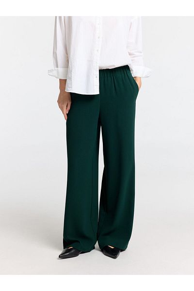 Selected Femme Hose mit weitem Bein Klassische