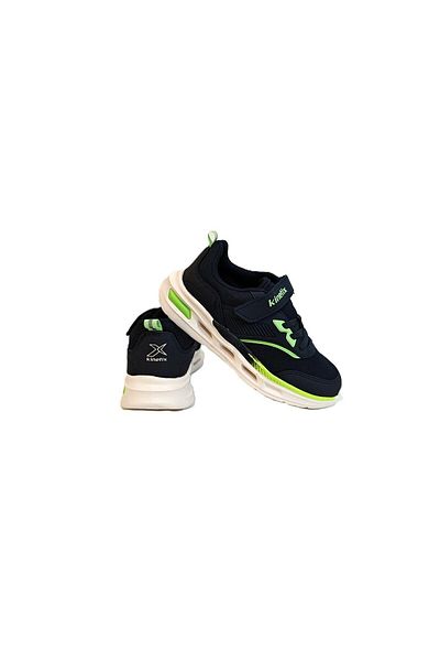 Kinetix Renley Navy Blue Velcro Lightweight Boys' Sports Shoes