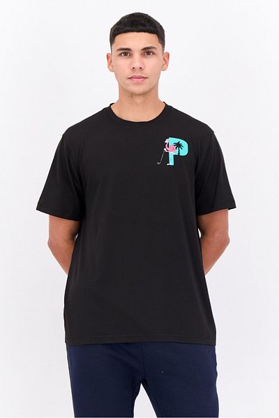 Puma Men Sportswear Fit Short Sleeve Training T Shirt, Black