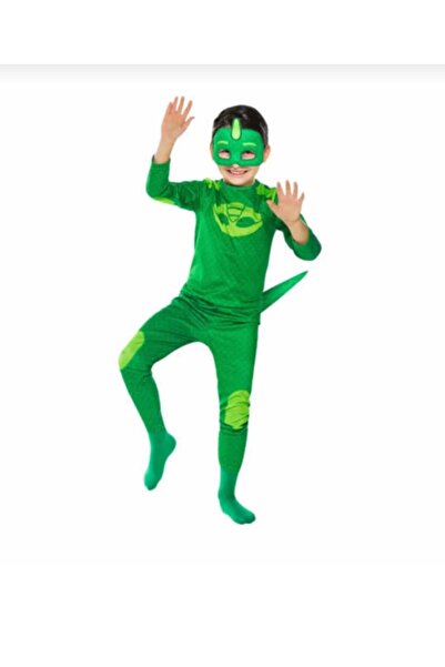 PERİLİ AYLİZ Pija Maskeliler Kostüm Catboy Kedi Çocuk (MAVİ) Maskeli Doğum Gü...