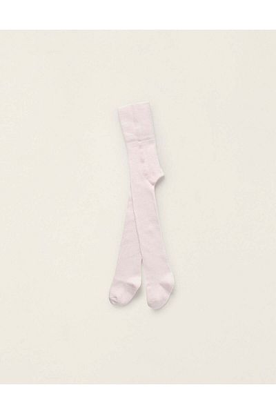Ziddy Cotton Tights for Newborn Girls, Pink