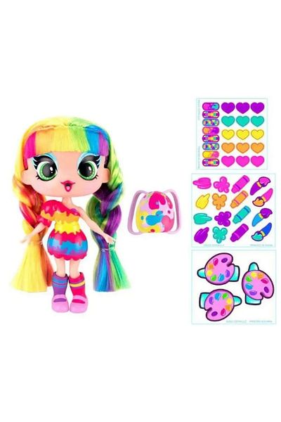 Eng Nessiworld Decora Girlz Large Fashion Doll and Play Set 15 cm