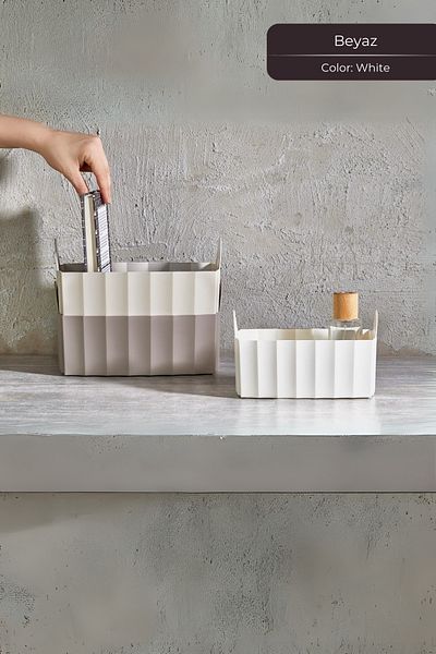 Hesaplı Kasa White 20X12X8Cm Dimensions Organizer