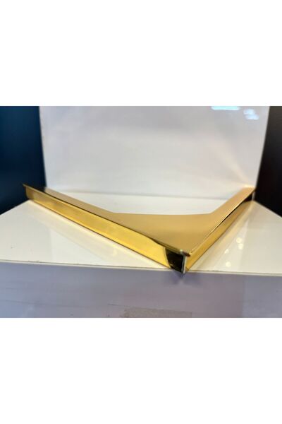 Emaks V Metal Handle 64-160mm Gold Cabinet Door Tv Unit Bedside Table Modern Drawer Furniture Handle Kitchen