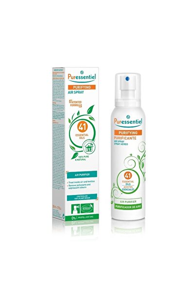 Puressentiel بخاخ تنقية الهواء - غني بـ 41 زيتًا أساسيًا | نقي وطبيعي بنسبة 100% | 200 مل