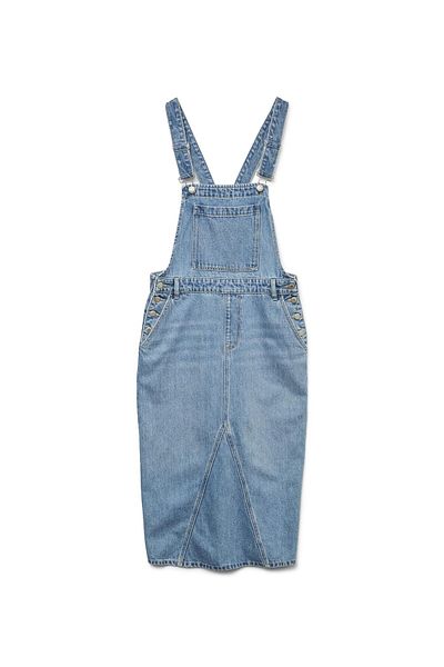 Vero Moda Jeanskleid VMRANDY Langes Kleid