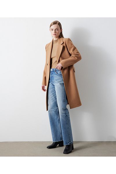 İpekyol Belted Stamp Coat