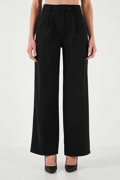 Lela Standard Fit High Waist Wide Leg Pants Pants 6522280