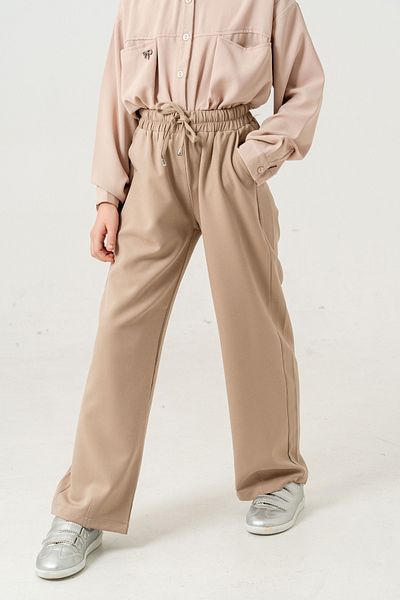 GİYİCEM TEKSTİL Girl's Trousers with Trousers 2566