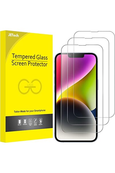 erorex واقي شاشة بتغطية كاملة لهاتف آيفون 14 بلس مقاس 6.7 بوصة، مصنوع من الزج...