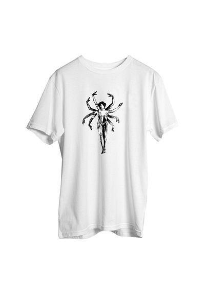 Korefanzin Unisex 2025 Trendy Gothic Ruthless Ş_periods_ort Λευκό μπλουζάκι
