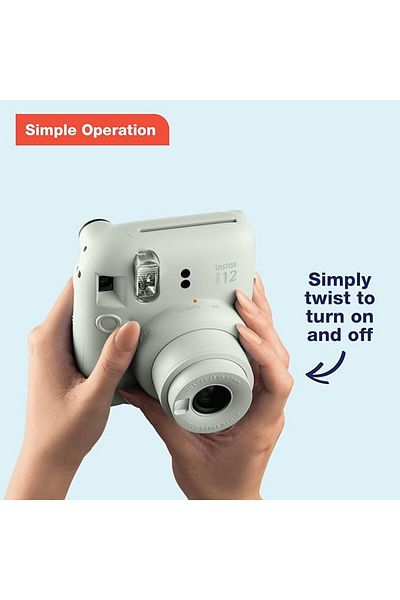 Fujifilm Instax Mini 12 Instant Camera - Blossom Pink