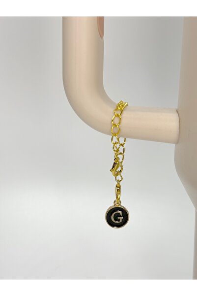 YuccaCo Accessorize Your Life Black Thermos Compatible Accessory with Letter G/Letter g Thermos Charm/Letter Thermos Ornament