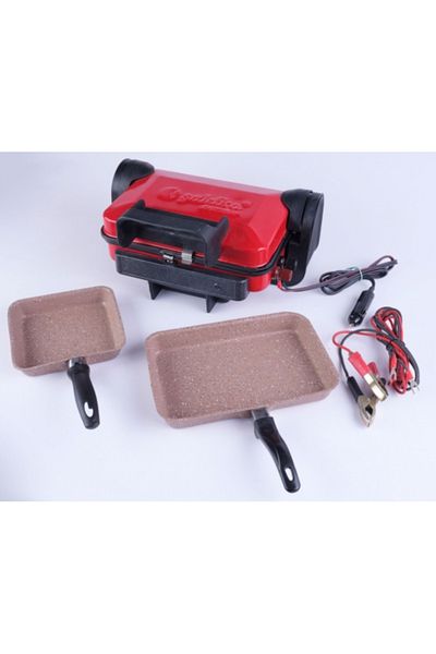 ŞAHİKATERMO Şahi̇ka 24 Volt Truck Type Toast and Food Cooking Machine