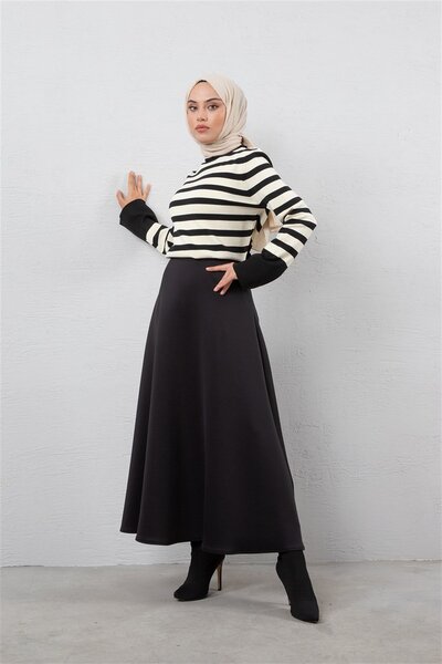 CNG MODA Modaalfabe الحجاب نفخة الغوص تنورة متوهج