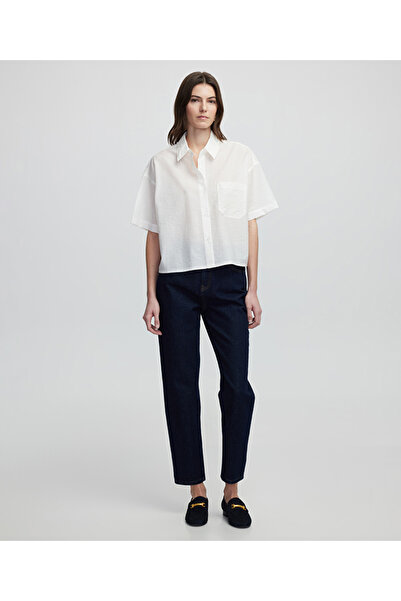 İpekyol Monogram Embroidered Shirt