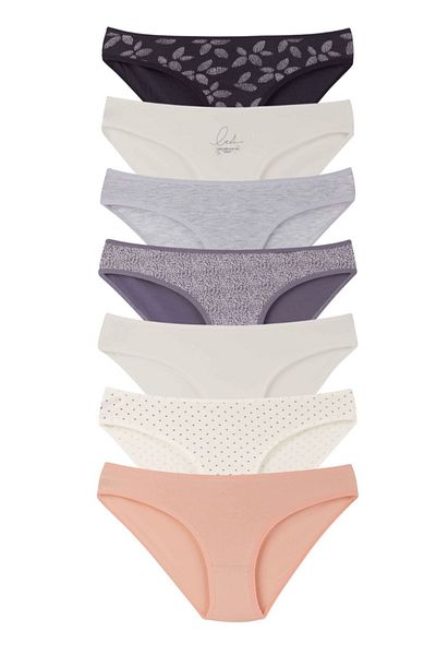 cappadocians Pachet de 7 chiloți bikini pentru femei Dominant