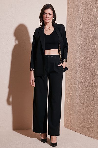 Lela Standard Fit High Waist Wide Leg Pants Pants 6522280