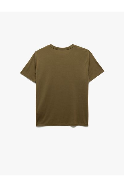 Koton Printed Short Sleeve Crew Neck Women's T-Shirt