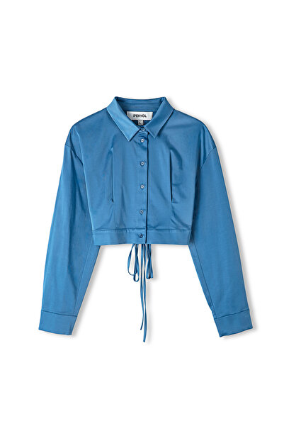 İpekyol Crop Blouse - Waist Tie