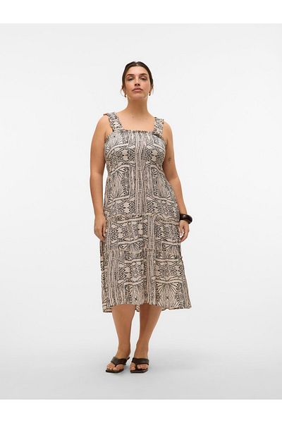 Veromoda Curve Kleid VMCMENNY Langes Kleid