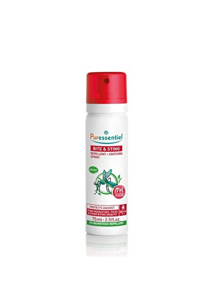 Puressentiel Anti-Sting Repellent Soothing Spray - Protects Against Tiger Mos...
