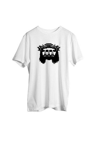Korefanzin Unisex 2025 Trendy Gothic Ruthless Ş_periods_ort Λευκό μπλουζάκι