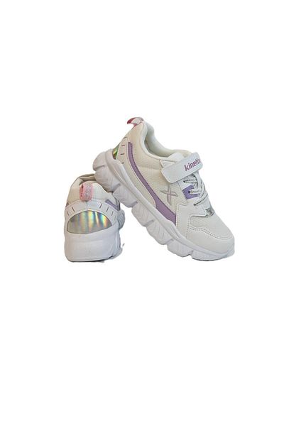 Kinetix Hellıum Fx White Velcro Fuspetli Girl's Sneakers