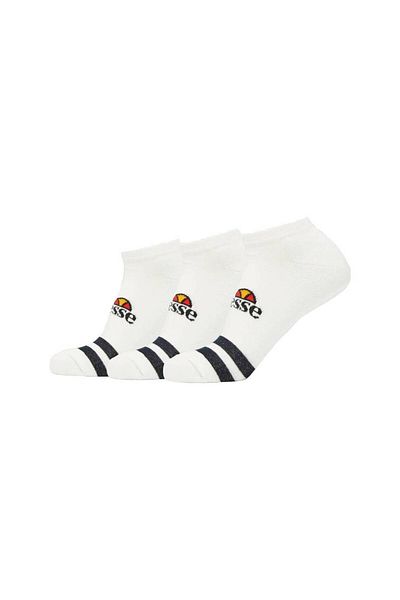 Ellesse Unisex Sneaker Socken MELNA, 3 Paar - Trainer Liner, Sport, Logo