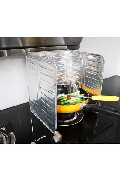 Skygo Stove Edge Oil Protector Aluminum Plate 32,5*84 cm