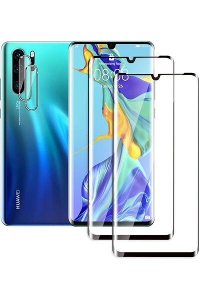 erorex 2+2 Pack Screen Protector For Huawei P30 Pro 3D Full Screen Protectionn 9H Hardness Scratch