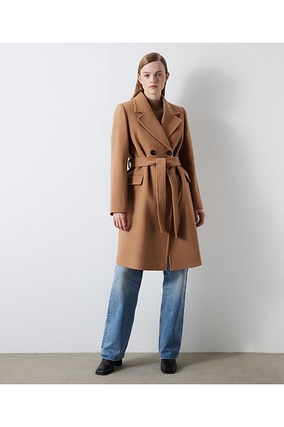 İpekyol Belted Stamp Coat