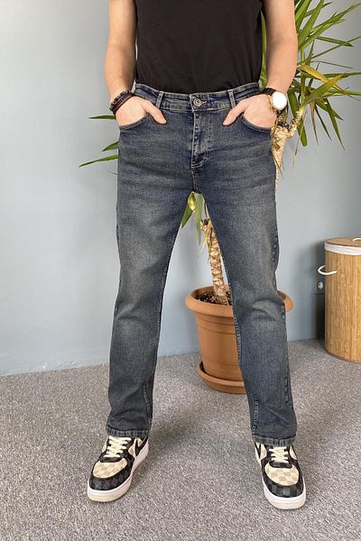 Alışveriş Sokağı Dark Blue Jeans Pants