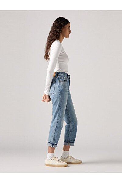 Levi's 501® Crop Kadın Jean Pantolon - Blazer Selvedge