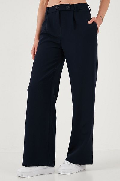 Lela Standard Fit High Waist Wide Leg Pants Pants 6522280