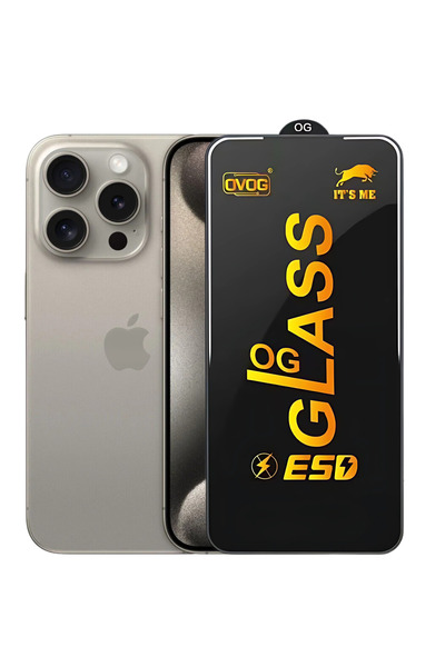 iPhone 13 Pro Uyumlu Çizilmez 5D Mavi Işık Filtreli Parmak İzi Tutmayan Kırılmaz Cam