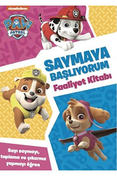 Beta Kids Yayınları باو باترول - كتاب أنشطة البدء في العد