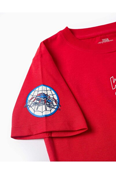 Ziddy T-shirt for Boys 'Spider-Man', Red