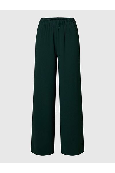 Selected Femme Hose mit weitem Bein Klassische