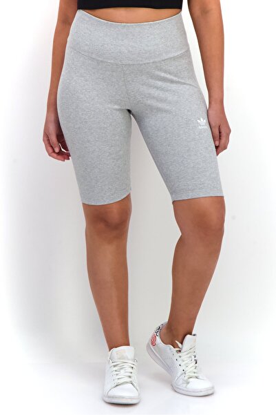 adidas شورت تدريب رياضي للنساء، رمادي