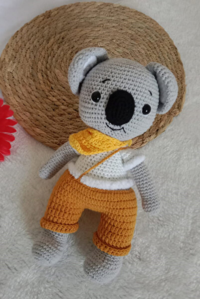 kelebeginruyasihobievi Amigurumi Uyku Arkadaşı, Yakışıklı Koala Oyuncak