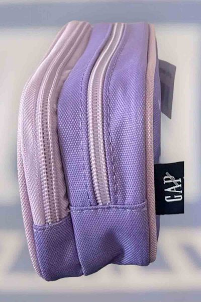 GAP Unisex Gap Kids 3 Compartment Pencil Bag - Lilac