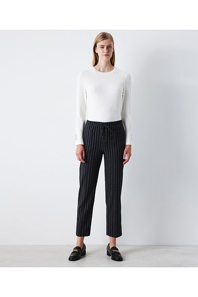 MISS IPEKYOL Pantaloni cu model de linie