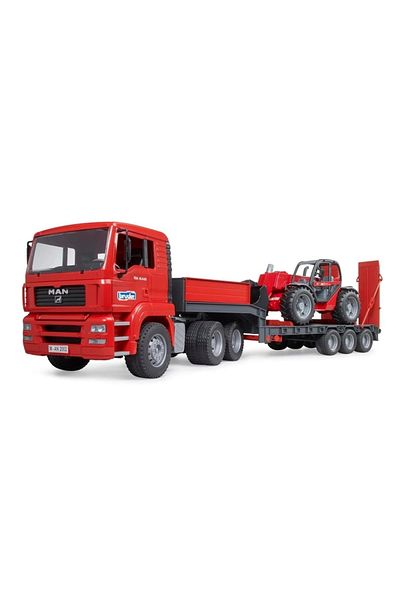 Bruder Nessiworld Man Truck & Manıtou مغرفة تلسكوبية