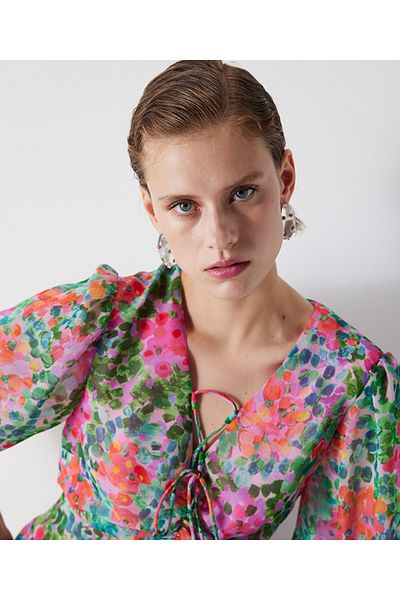 İpekyol Mini Floral Patterned Dress