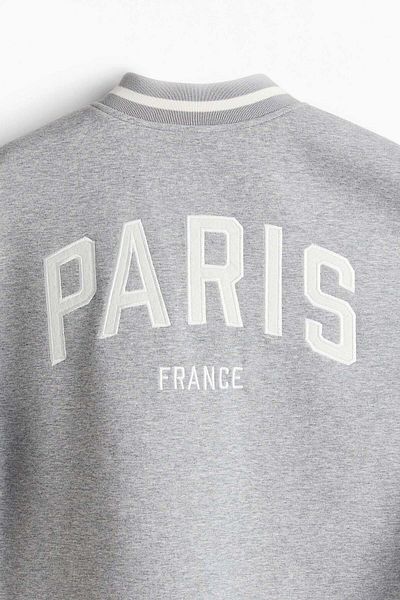 H&M Motif-detail baseball jacket