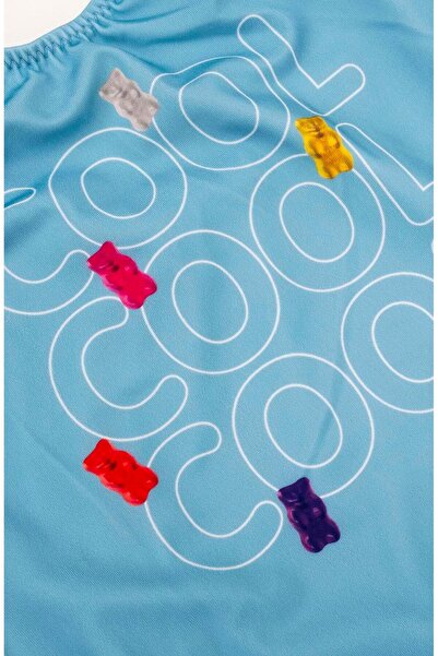 Haribo Mavi Kız Çocuk Mayo