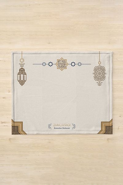 Filamente Ramadan American Service - Υφασμάτινη χαρτοπετσέτα Micropetek που πλένεται
