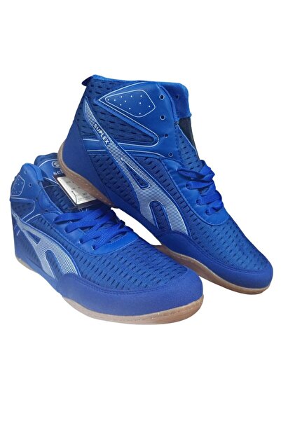 Seftil S0092-mb Sublex Güreş /boks Ayakkabısı Mavi-beyaz