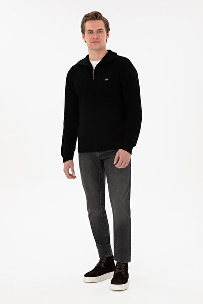 U.S. Polo Assn. Erkek Siyah Kazak 50297047-VR046